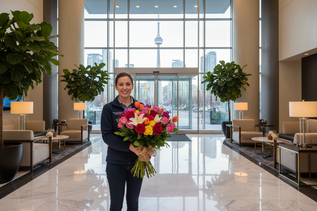 Flower Delivery to Toronto Condos & High-Rises: What You Need to Know