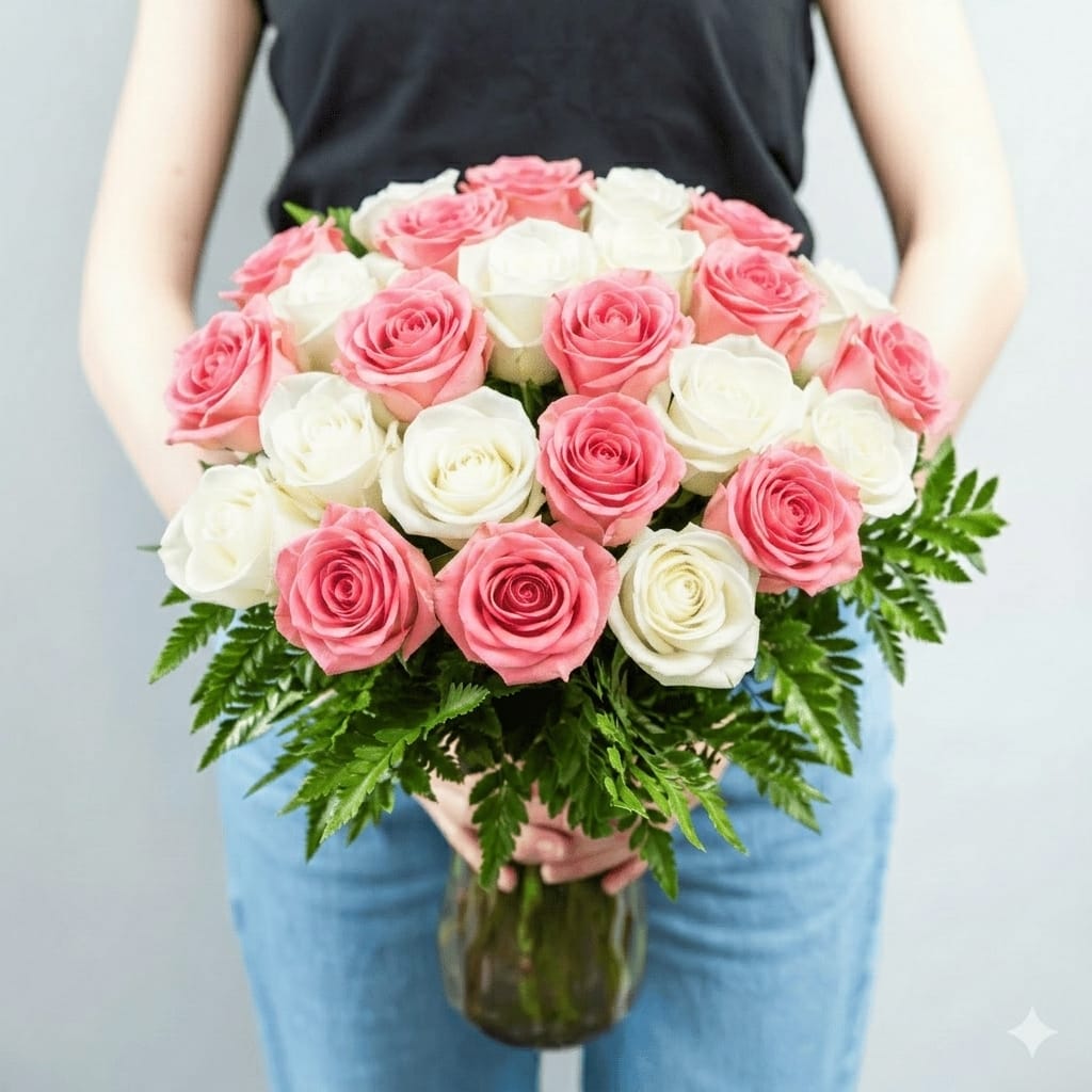 24 MIXED ROSES (4 OPTIONS TO CHOOSE FROM)
