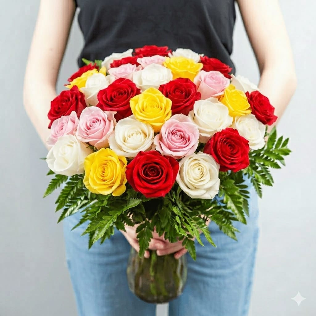 24 MIXED ROSES (4 OPTIONS TO CHOOSE FROM)