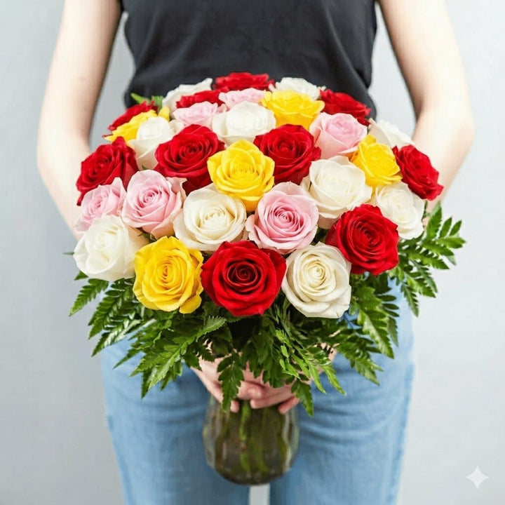 24 MIXED ROSES (4 OPTIONS TO CHOOSE FROM)